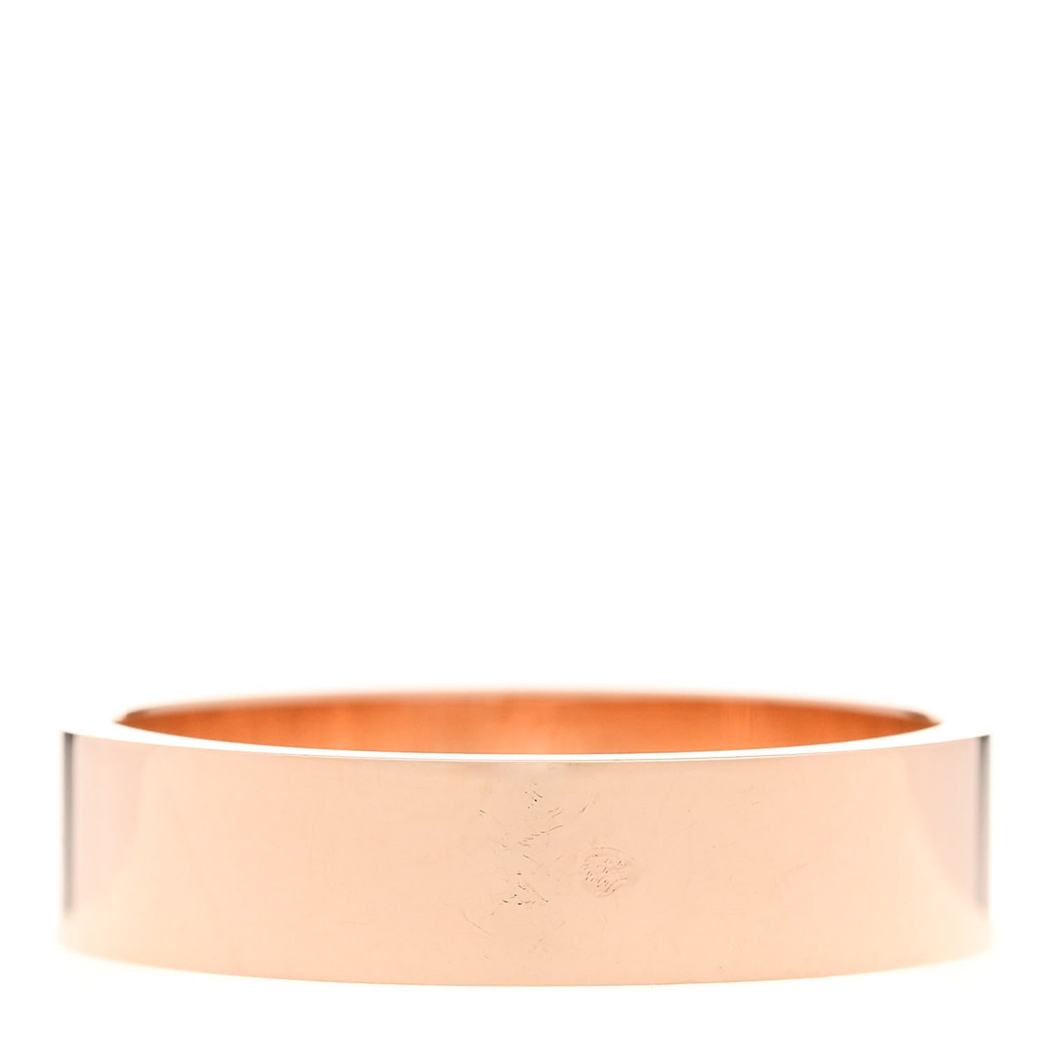 Hermes 18K Rose Gold PM Collier De Chien Ring 57 8 3 of 5