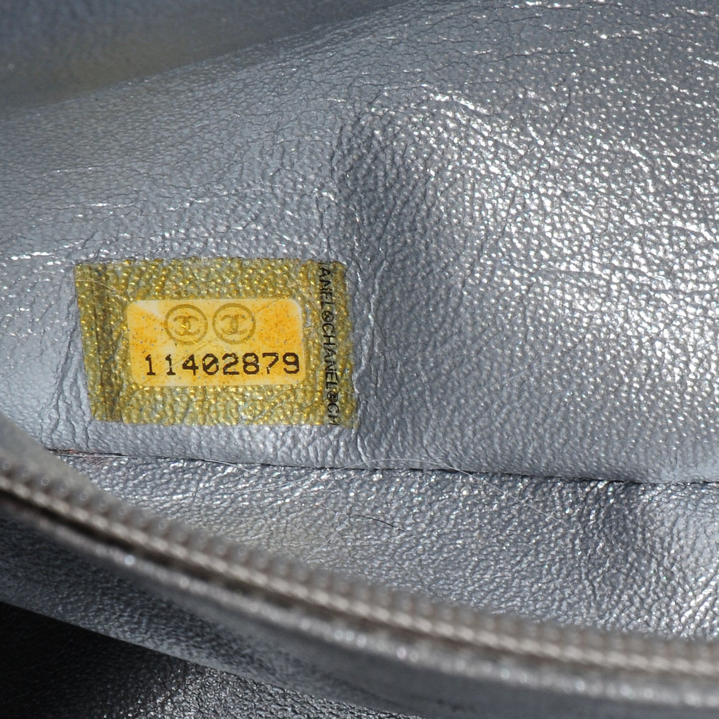 Patent Luxe Ligne Medium Bowler White