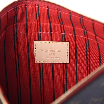 Louis Vuitton Monogram Neverfull MM GM Pochette Cherry 5 of 5