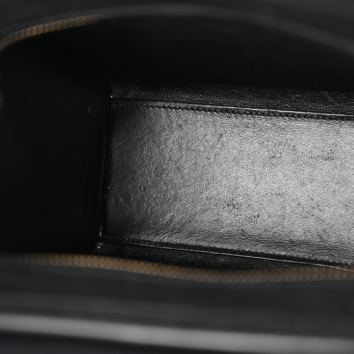 Smooth Calfskin Nano Luggage Black