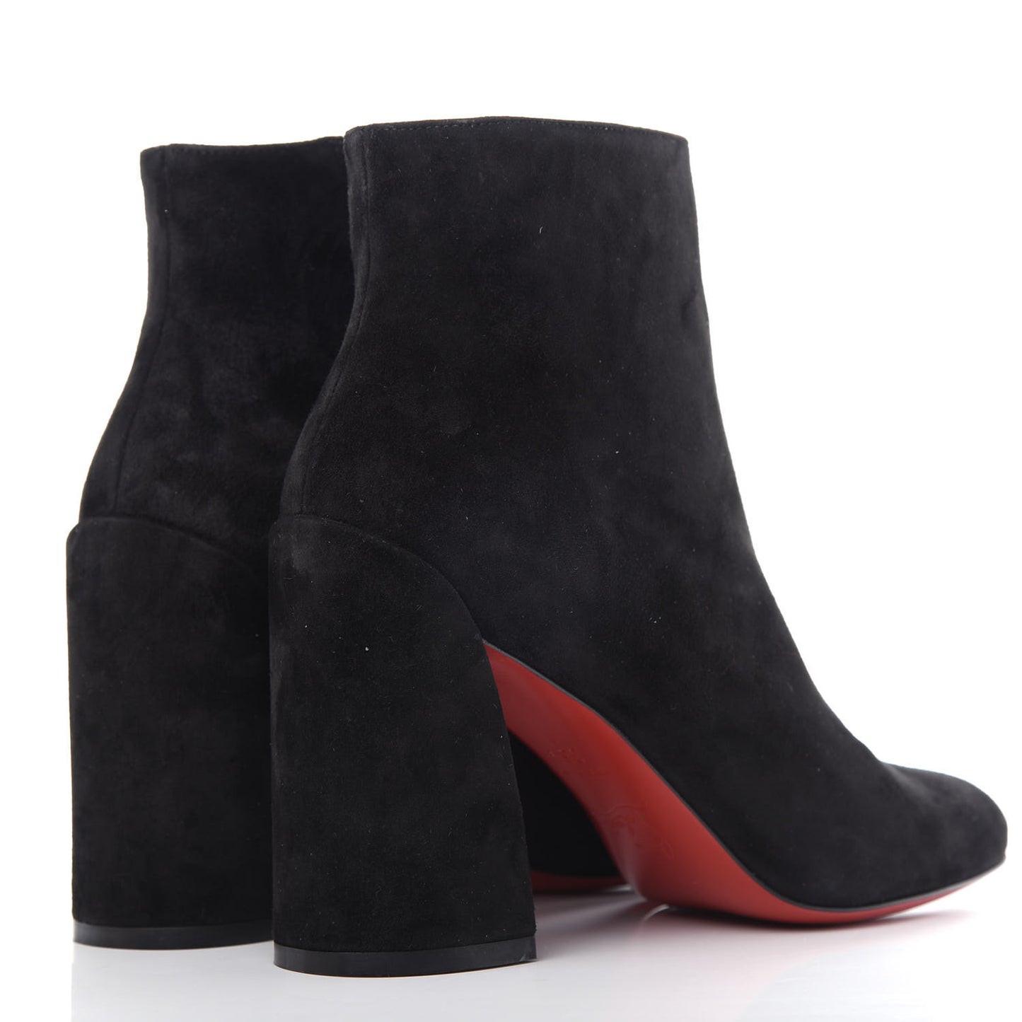 Veau Velours Turela 85 Ankle Boots 36.5 Black