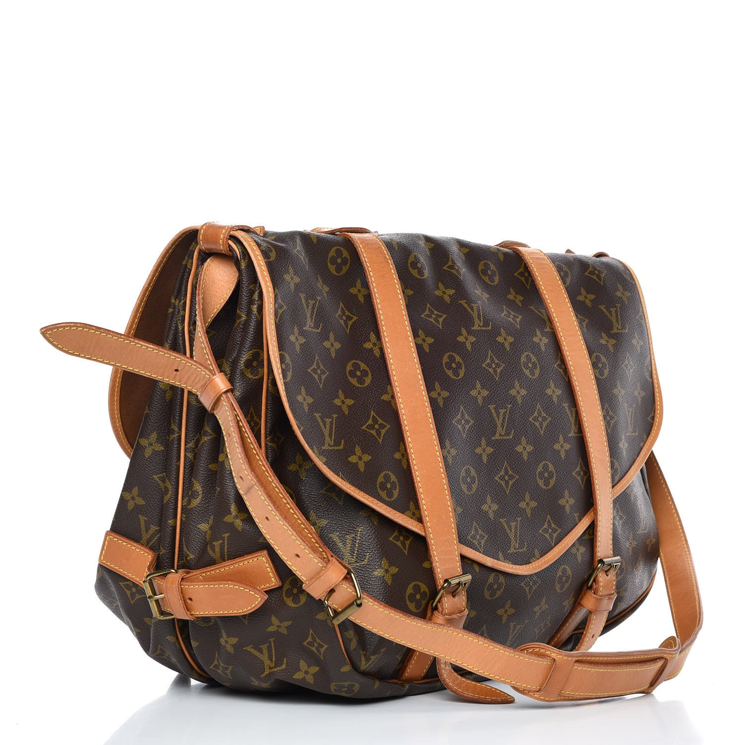 Louis Vuitton Monogram Saumur 43 3 of 17