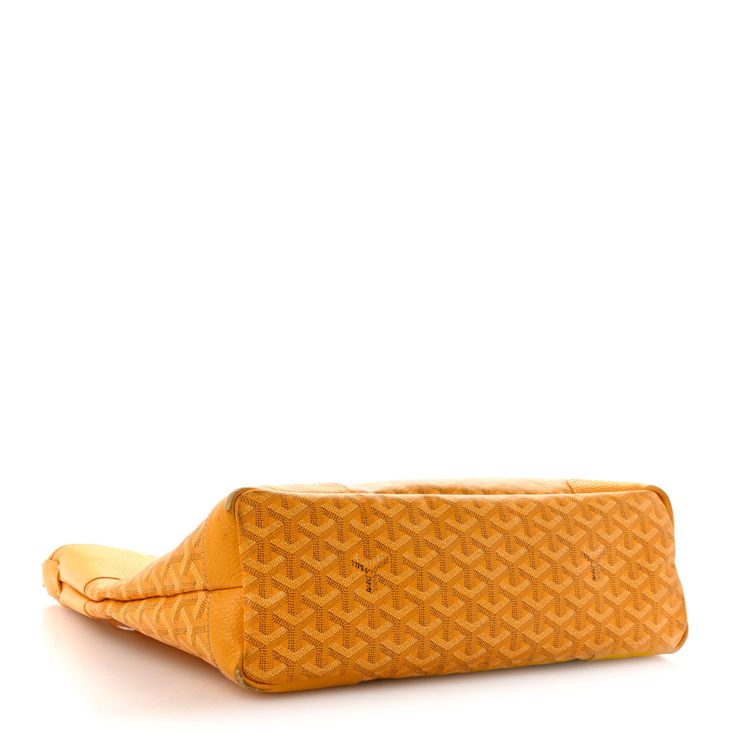 Goyard Goyardine Grenadines Hobo Yellow 4 of 13