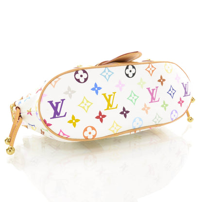 Louis Vuitton Monogram Multicolor Theda GM White 4 of 7