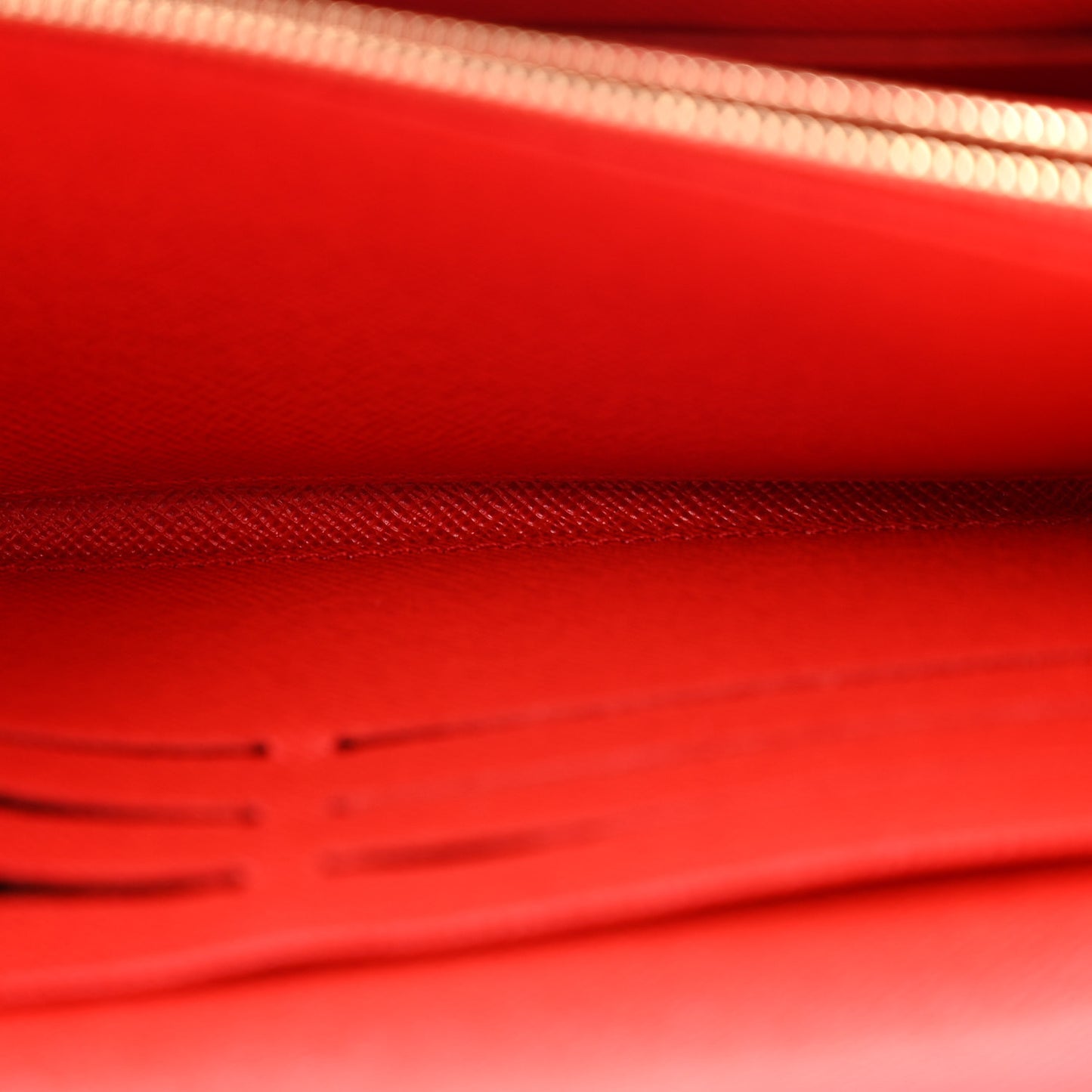 Monogram Sarah Wallet NM Coquelicot
