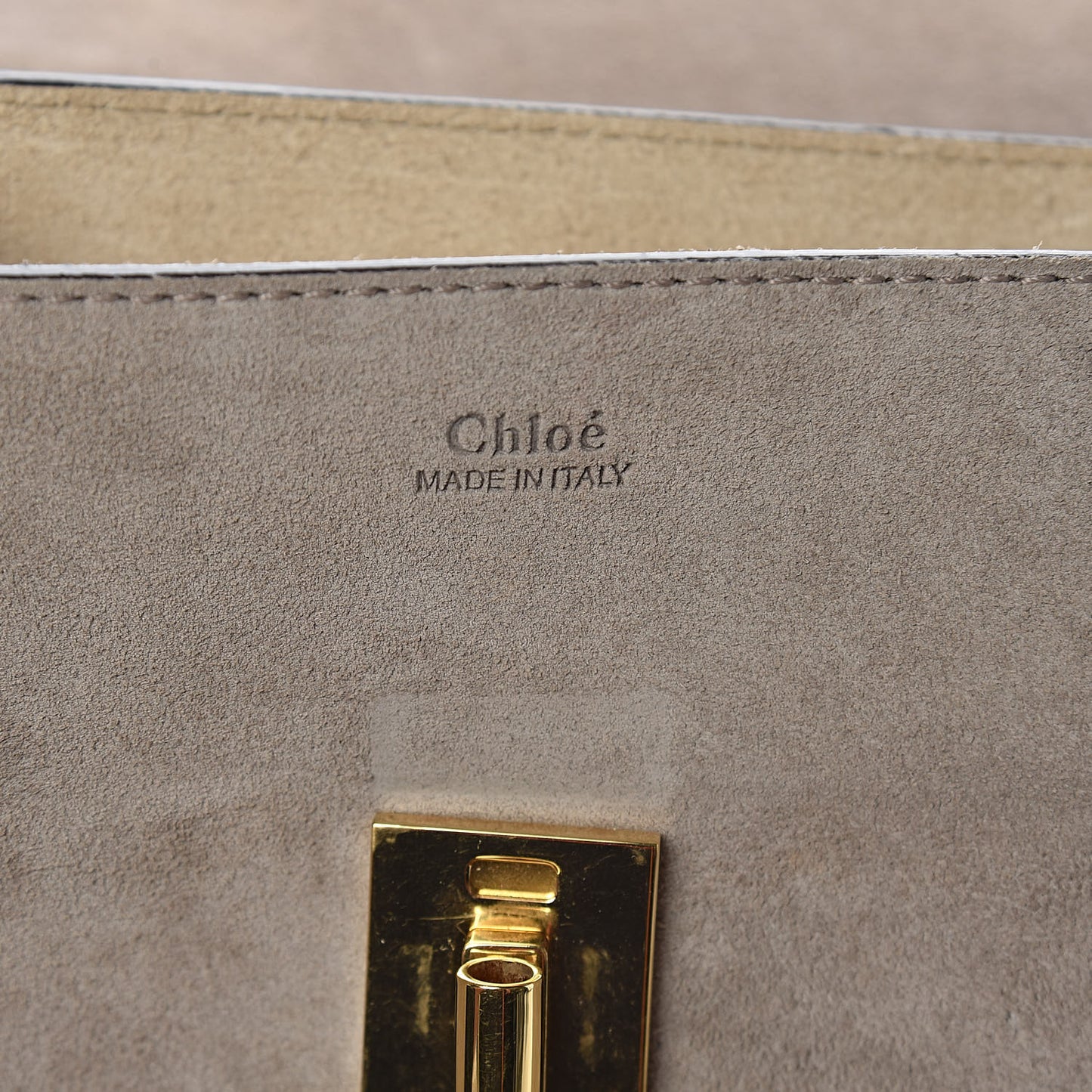 Suede Smooth Calfskin Mini Drew Shoulder Bag Motty Grey