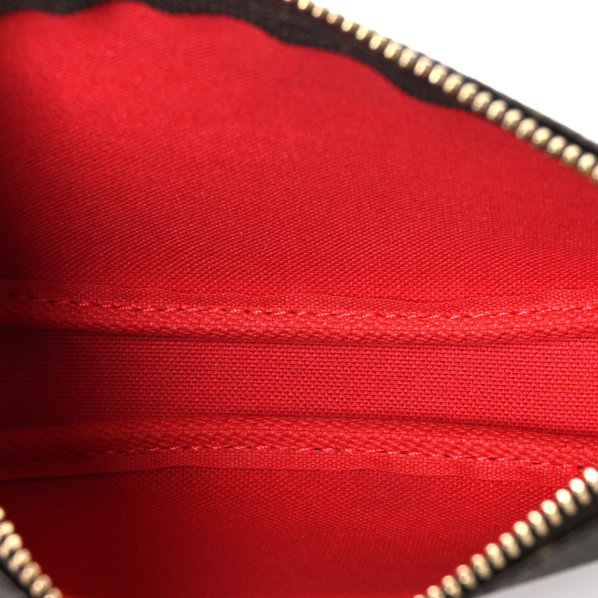 Louis Vuitton Monogram 2022 Christmas Animation Mini Pochette Accessories Red 5 of 8