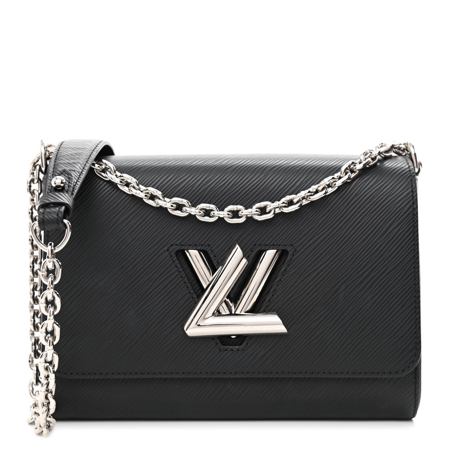 Epi Twist Shoulder Bag MM Black