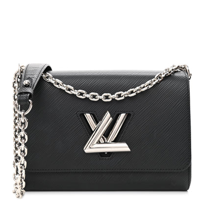Louis Vuitton Epi Twist Shoulder Bag MM Black 1 of 11