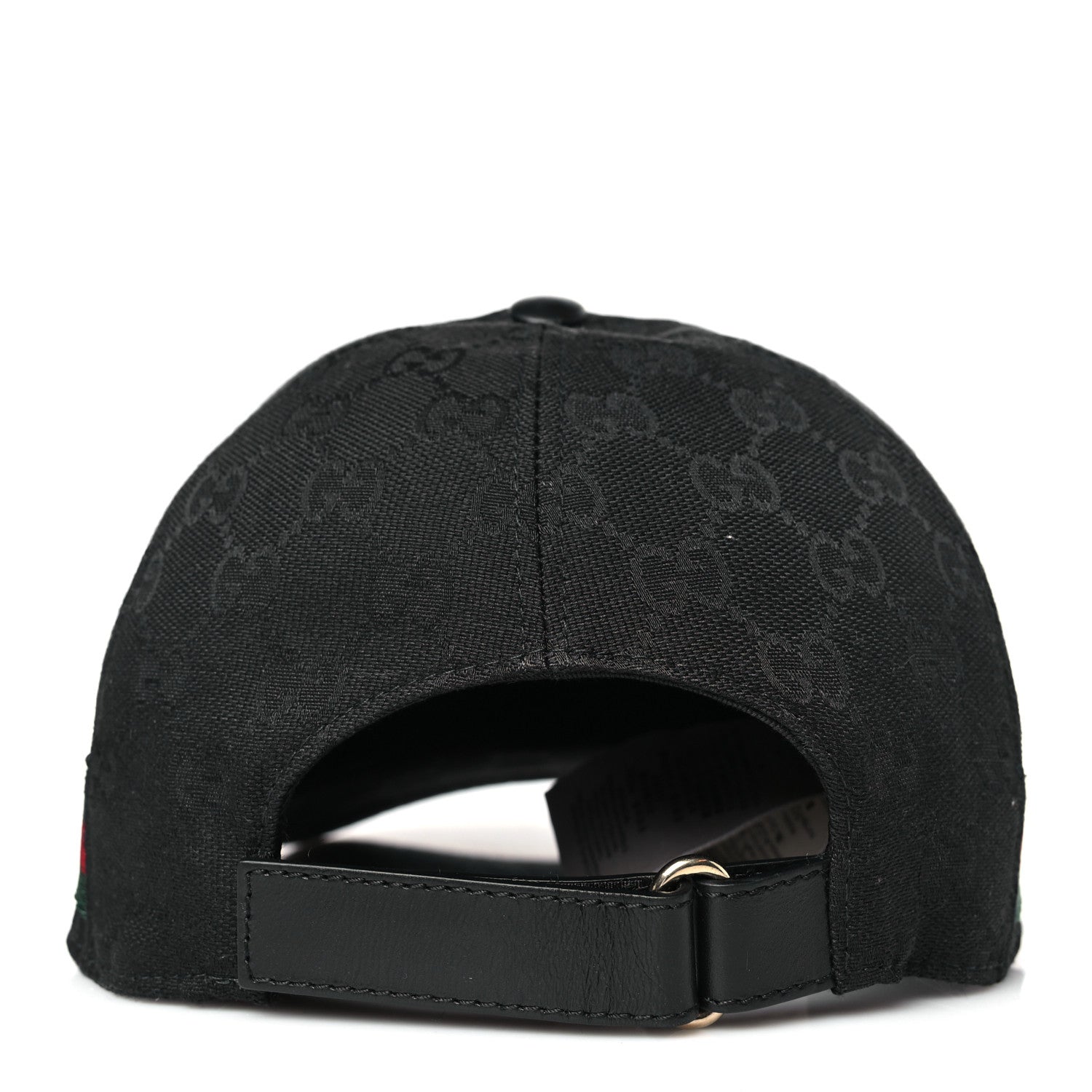 Gucci Monogram Web Baseball Hat XL Black 5 of 8