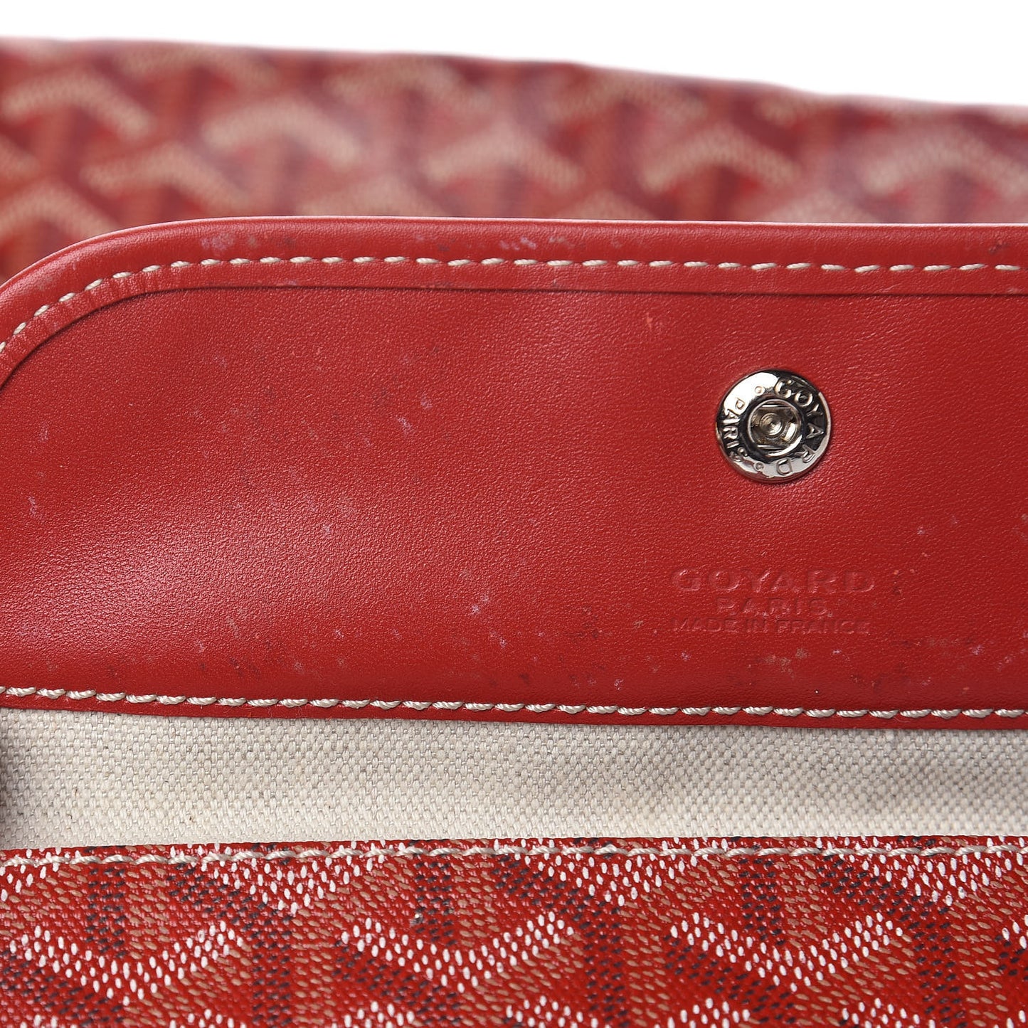 Goyardine Saint Louis PM Red