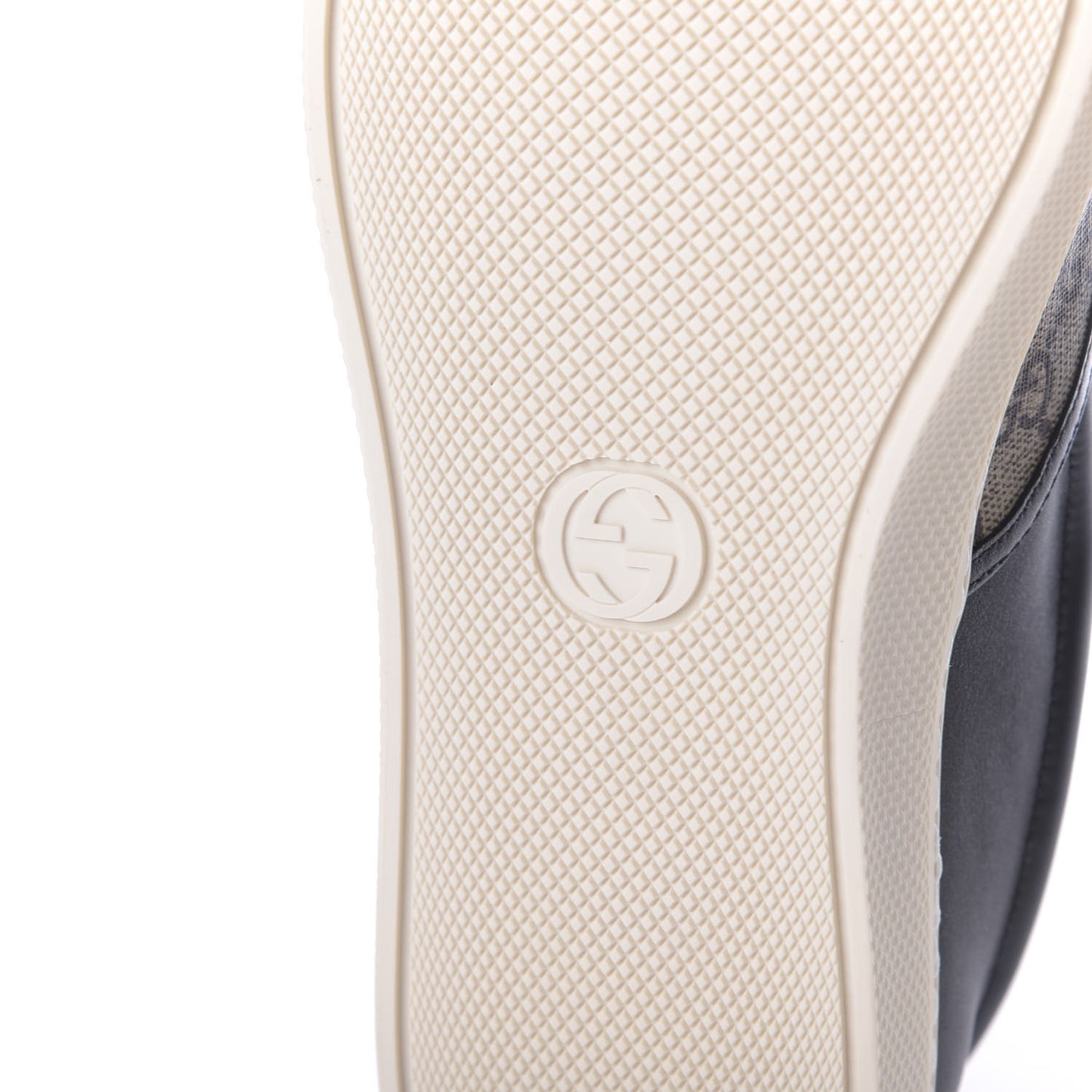 GG Supreme Monogram Tiger Mens Slip On Sneakers 8.5 Beige Multicolor