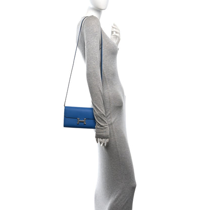 Hermes Epsom Constance Long To Go Wallet Mykonos 2 of 10
