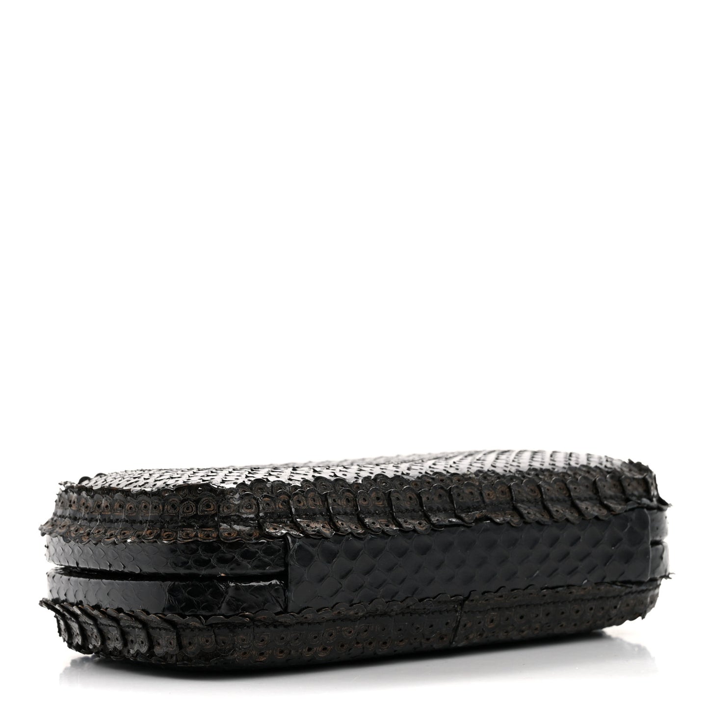 Impero Ayers Knot Clutch Black