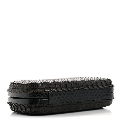 Bottega Veneta Impero Ayers Knot Clutch Black 4 of 9