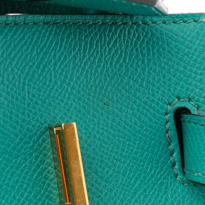 Hermes Epsom BIRKIN 30 Bleu Paon 11 of 12