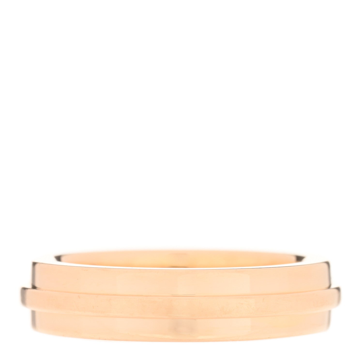 Tiffany 18K Rose Gold T Two Narrow Ring 49 5 3 of 4