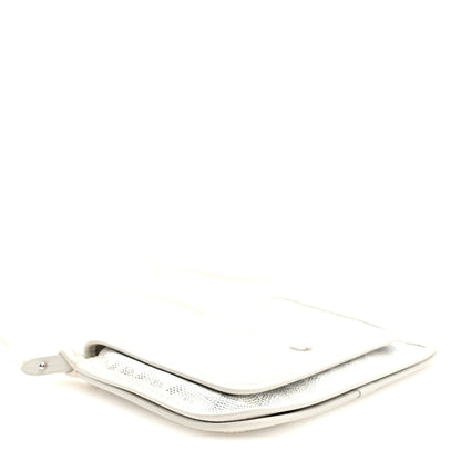 Goyard Goyardine Plumet Wallet Clutch White 4 of 9
