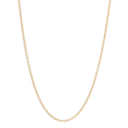 Cartier 18K Yellow Gold Forsa Link Chain Necklace 1 of 5