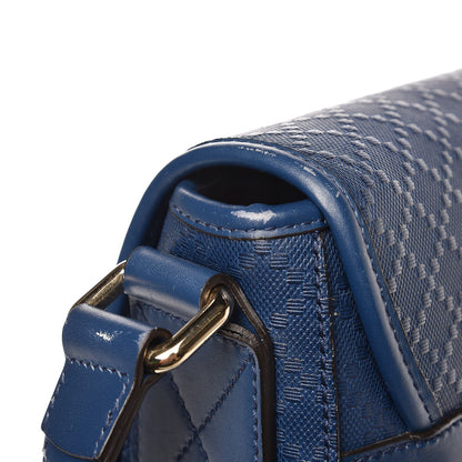 Gucci Diamante Medium Flap Messenger Bag Blue 12 of 19