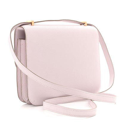 Hermes Chevre Mysore Constance 18 Mauve Pale 3 of 12