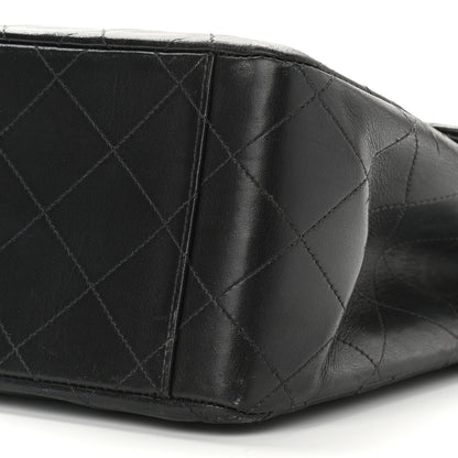 Chanel Lambskin Quilted XL Jumbo Single Flap Black 9 of 9