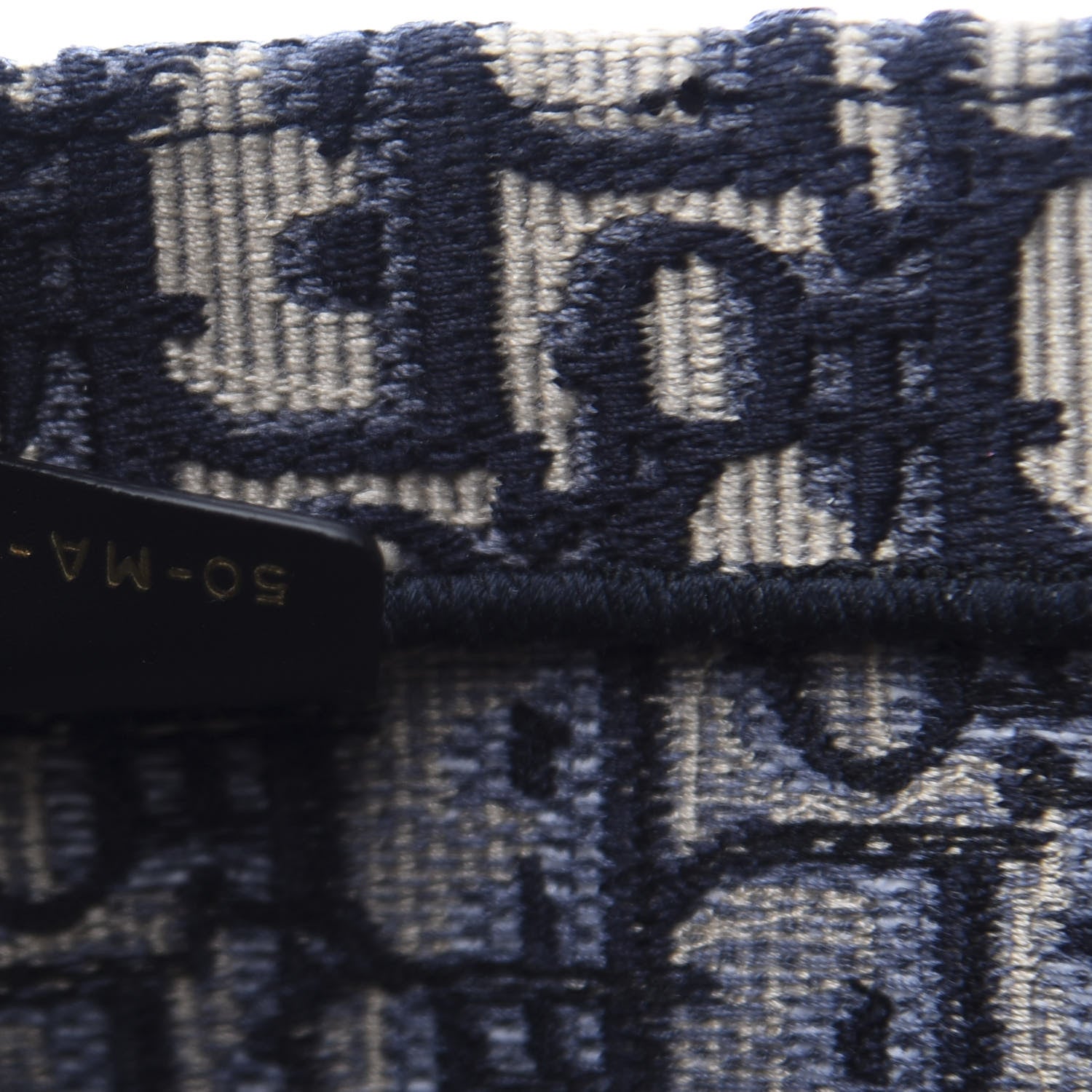 Christian Dior Oblique Book Tote Blue Multicolor 6 of 11