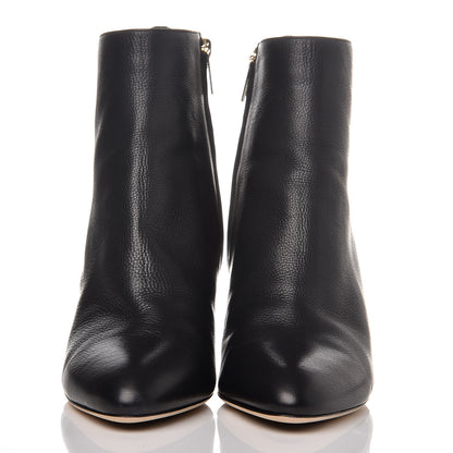 Jimmy Choo Grainy Calfskin Autumn 65 Ankle Boots 38 Black 2 of 14