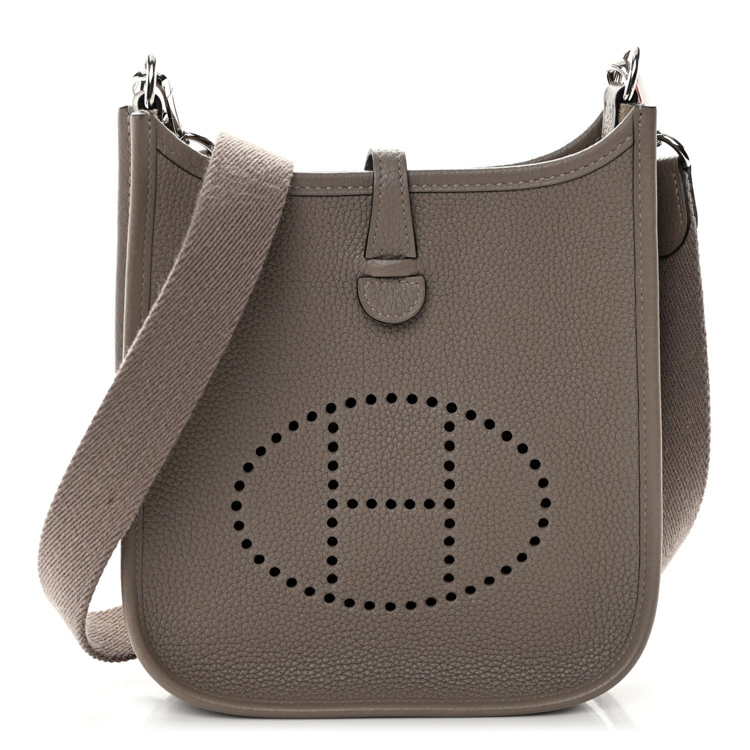 Hermes Taurillon Maurice Evelyne TPM Gris Asphalte 1 of 10