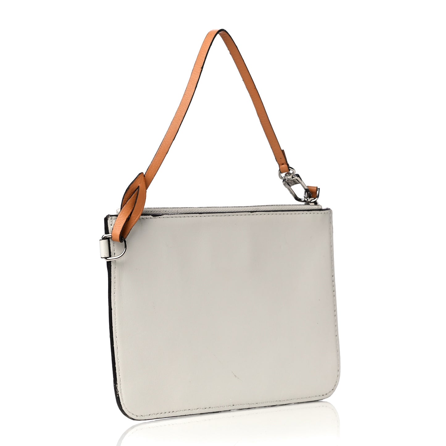 Calfskin Pochette White