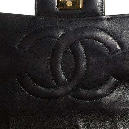Chanel Patent Leather Flap Backpack Black 6 of 10