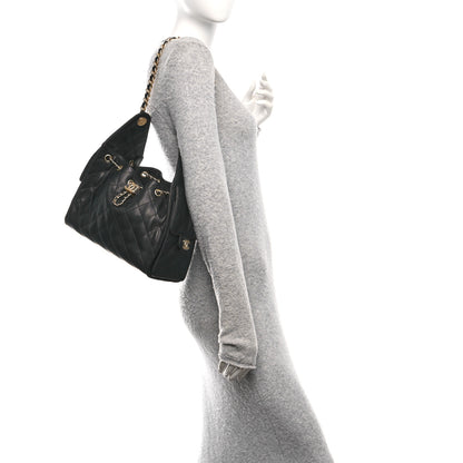 Chanel Caviar Quilted Small Chanel 25 Handbag Black 2 of 11