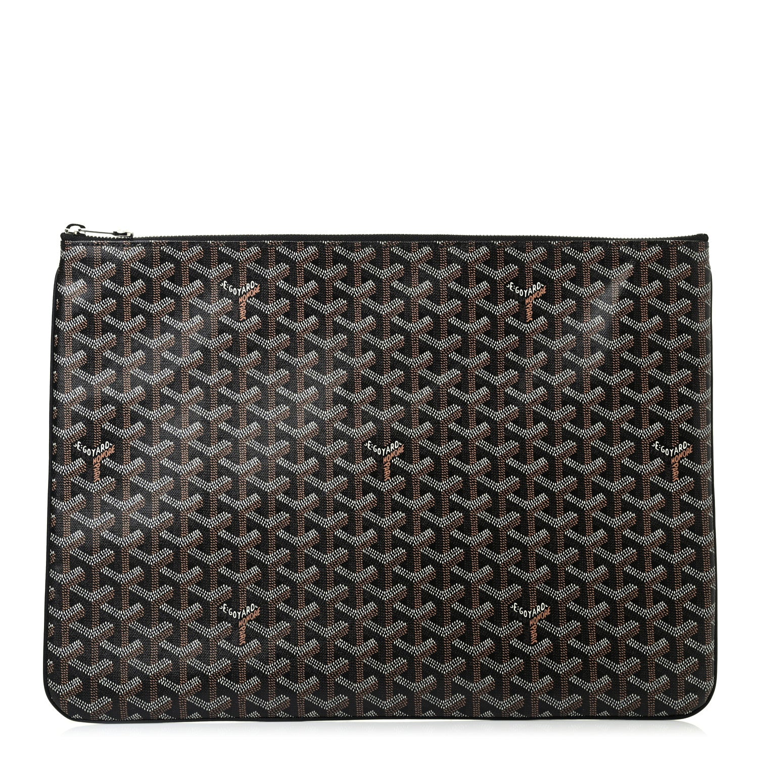 Goyard Goyardine Senat Pochette GM Black 1 of 7