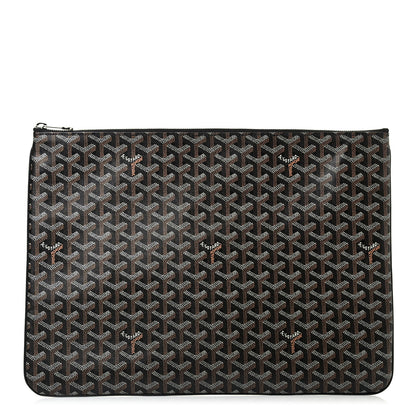 Goyard Goyardine Senat Pochette GM Black 1 of 7