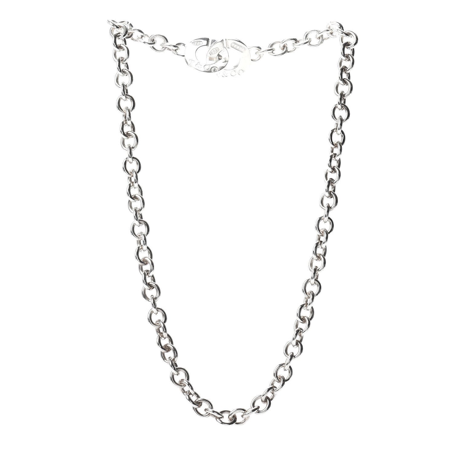 Sterling Silver 1837 Circle Clasp Necklace
