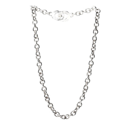 Tiffany Sterling Silver 1837 Circle Clasp Necklace 3 of 4