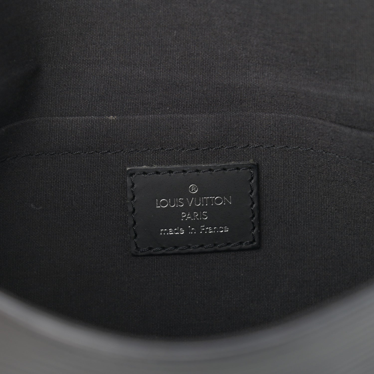 Louis Vuitton Epi Segur Pochette Black 6 of 11
