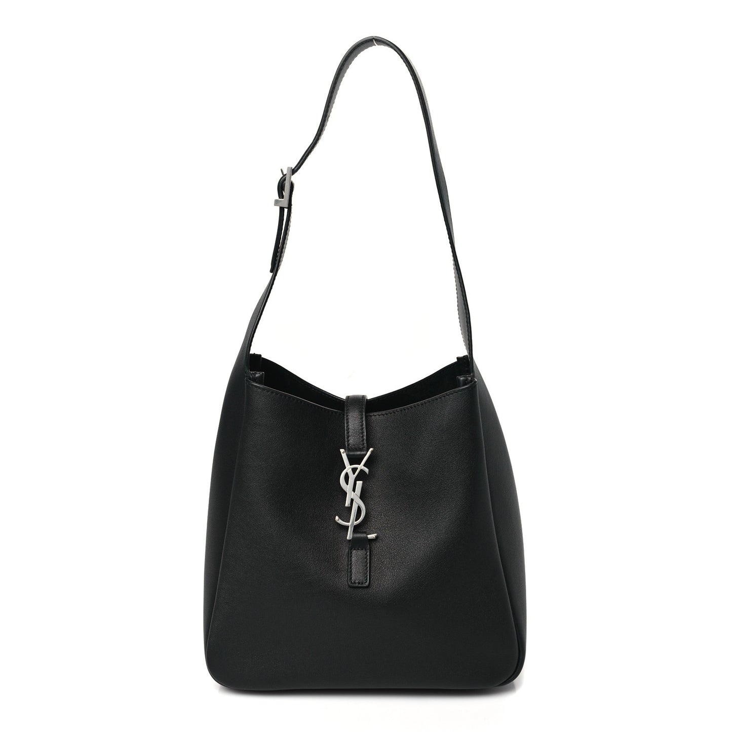 Smooth Calfskin Small Le 5 A 7 Soft Hobo Black