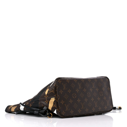 Louis Vuitton X LOL Monogram Neverfull MM Gold Silver 5 of 10