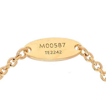 Louis Vuitton Metal Crystal LV Iconic Bracelet Gold 4 of 6