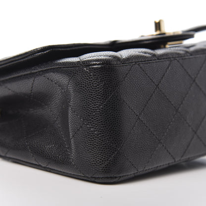 Chanel Caviar Quilted Mini Rectangular Flap Black 8 of 11