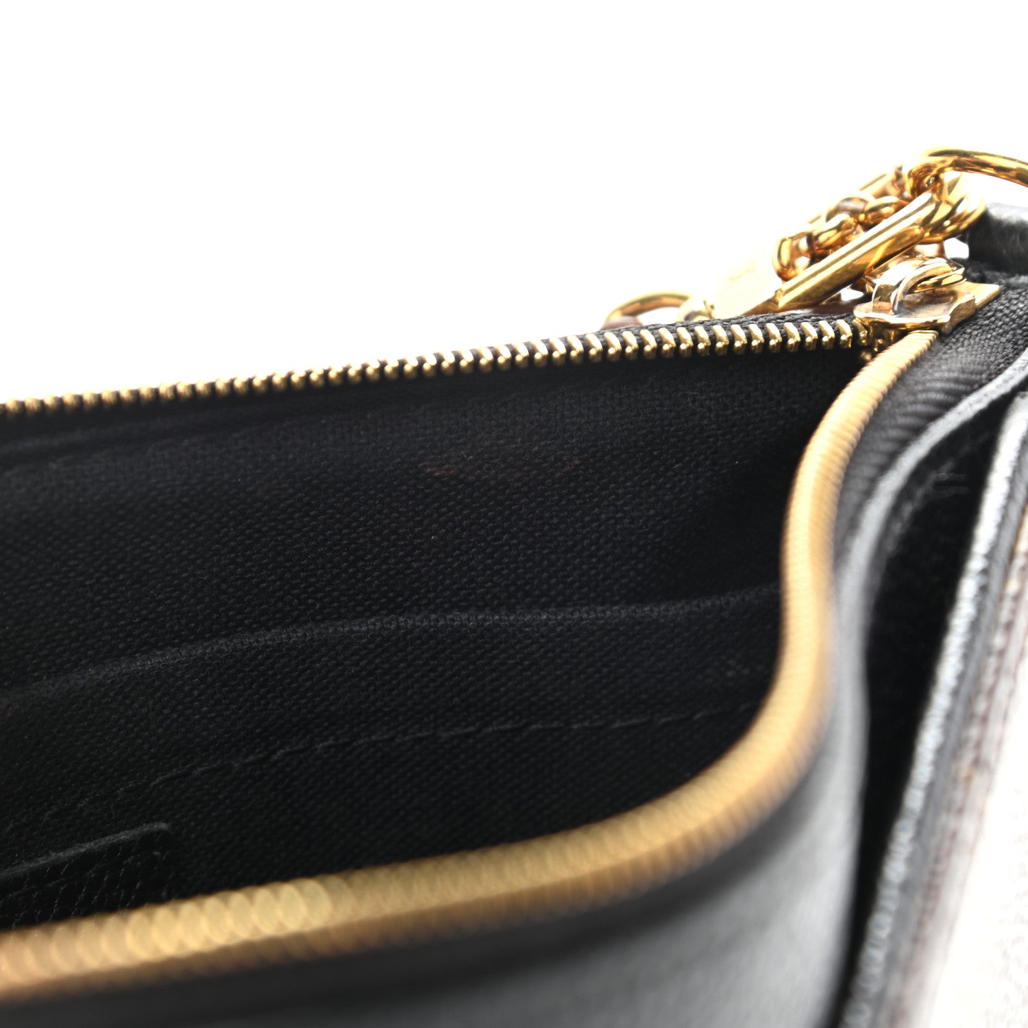 Louis Vuitton Monogram Pallas Clutch Black 12 of 13