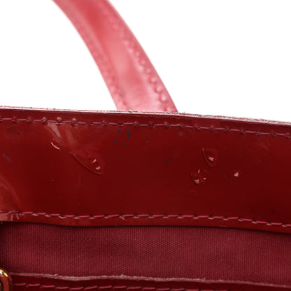 Louis Vuitton Vernis Wilshire PM Pomme D'Amour 12 of 13
