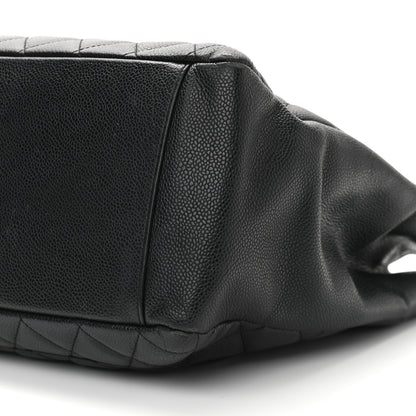 Chanel Caviar Quilted Grand Shopping Tote GST Black 10 of 11