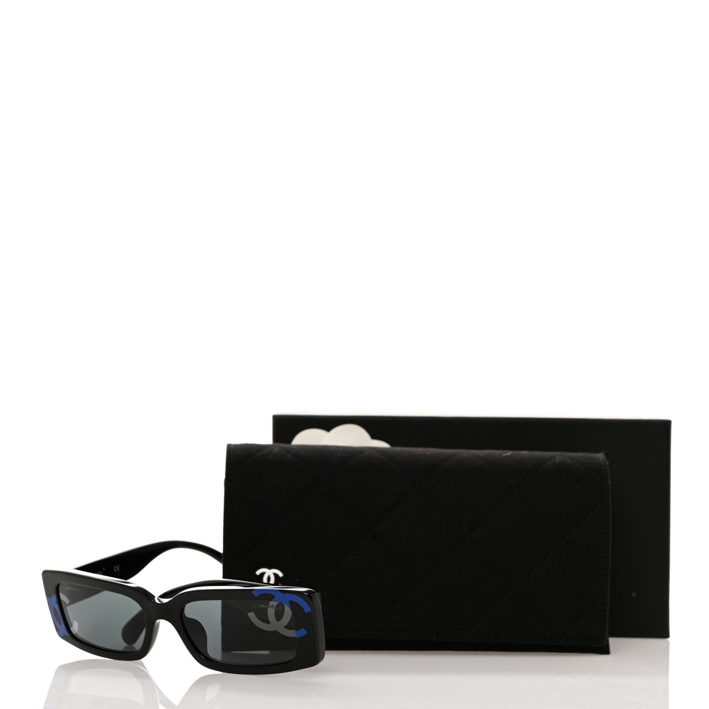 Acetate CC Sunglasses 71473A Black