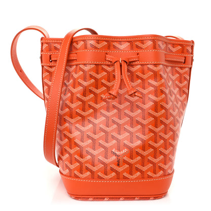 Goyard Goyardine Petit Flot Bucket Bag PM Orange 1 of 10