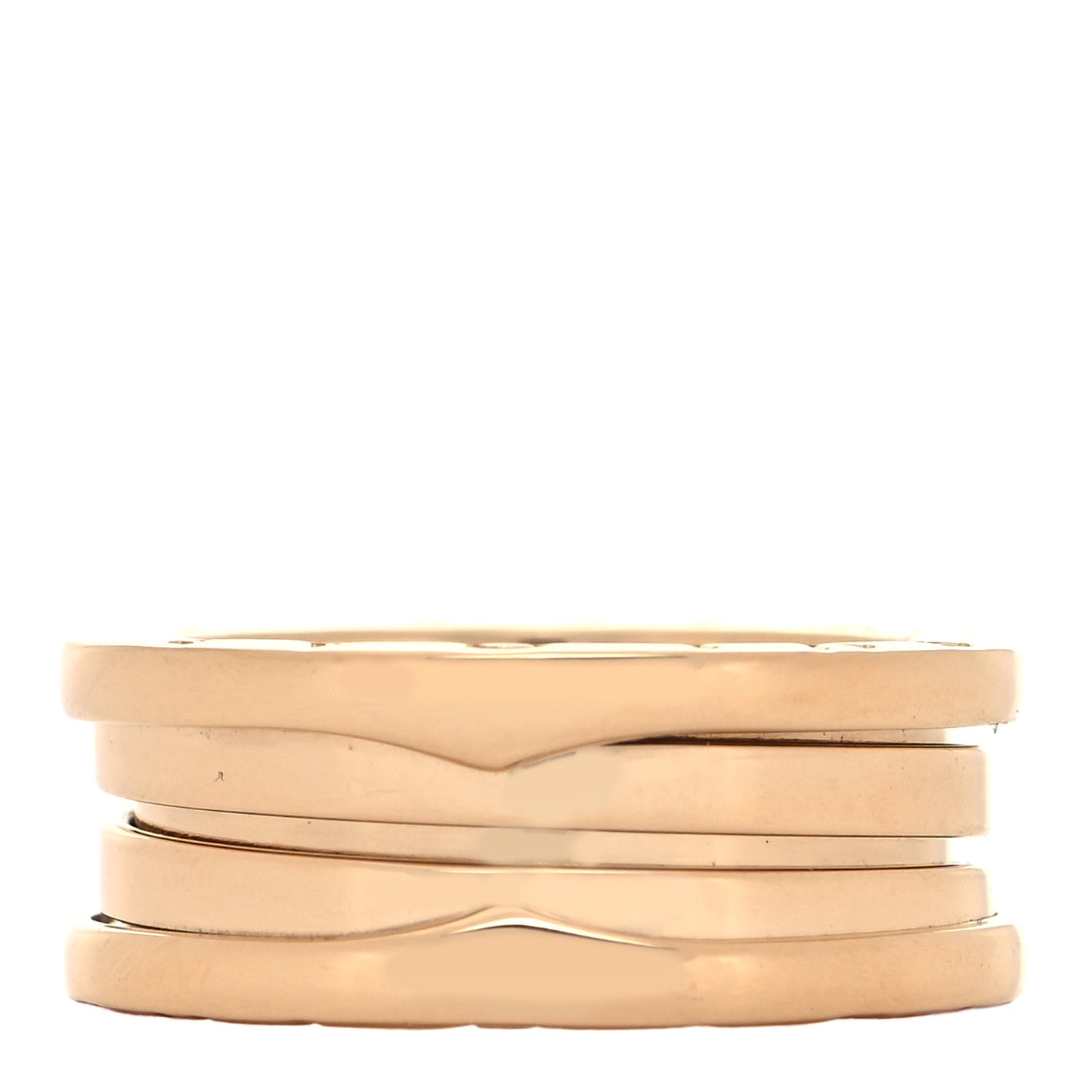 18K Yellow Gold B.Zero1 Three-Band Ring 53 6.25