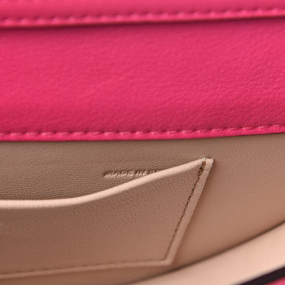 Chloe Calfskin Small Nile Bracelet Minaudiere Bag Fuchsia Rose 8 of 11