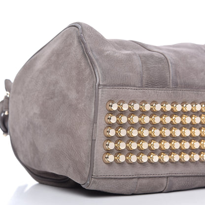 Alexander Wang Tumbled Nubuck Rocco Elephant Pale Gold Hardware 6 of 8