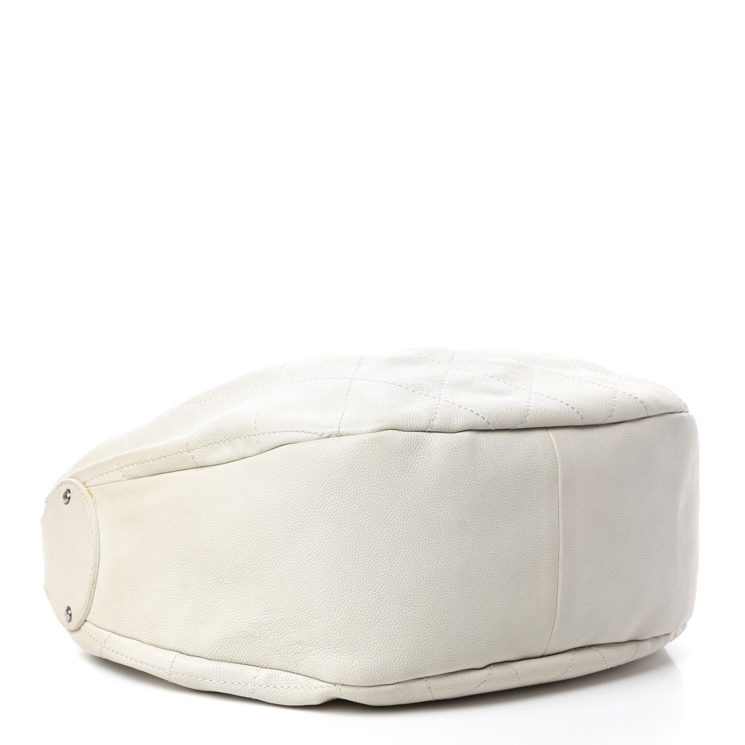 Chanel Caviar Large Outdoor Ligne Hobo White 4 of 12